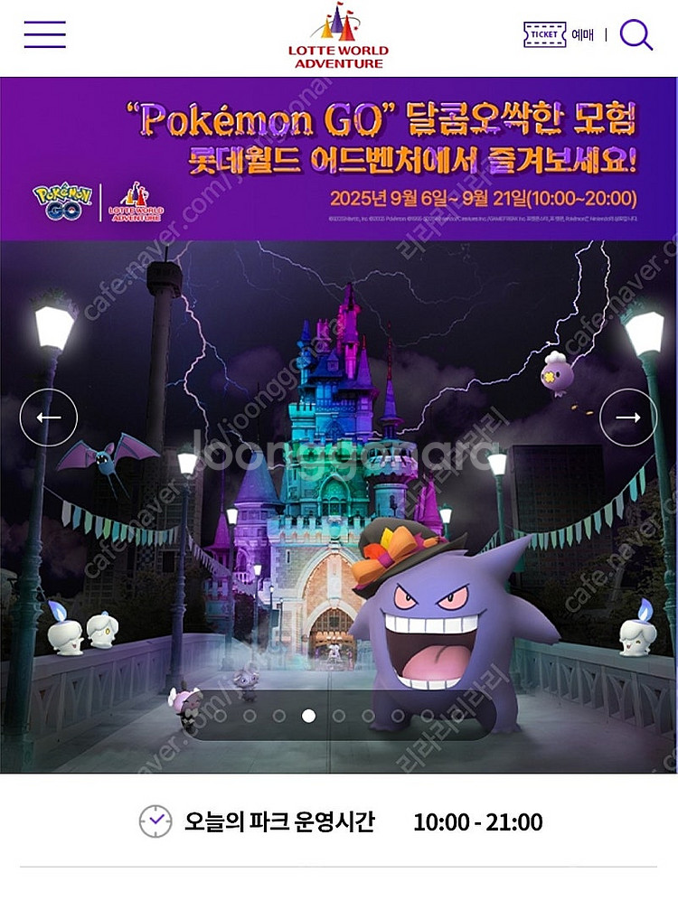 롯데월드 어드벤처 종합이용권 1인 서울 3만원 부산 2...--0