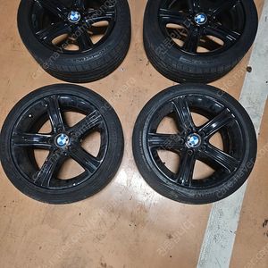 BMW 순정 17인치 휠 타이어