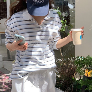 MURET 뮤렛 피켓티 맨투맨 스코트 스커트 화이트 s 일괄