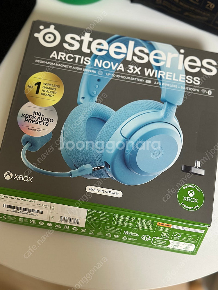 스틸시리즈 Arctis Nova 3X 새상품--0