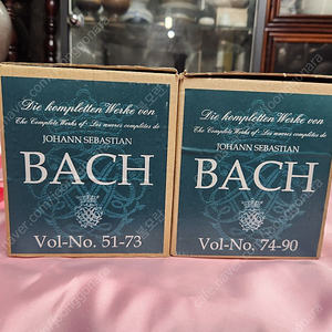 수입CD//Johann Sebastian Bach No51~90. 2Box 바흐 아카데미