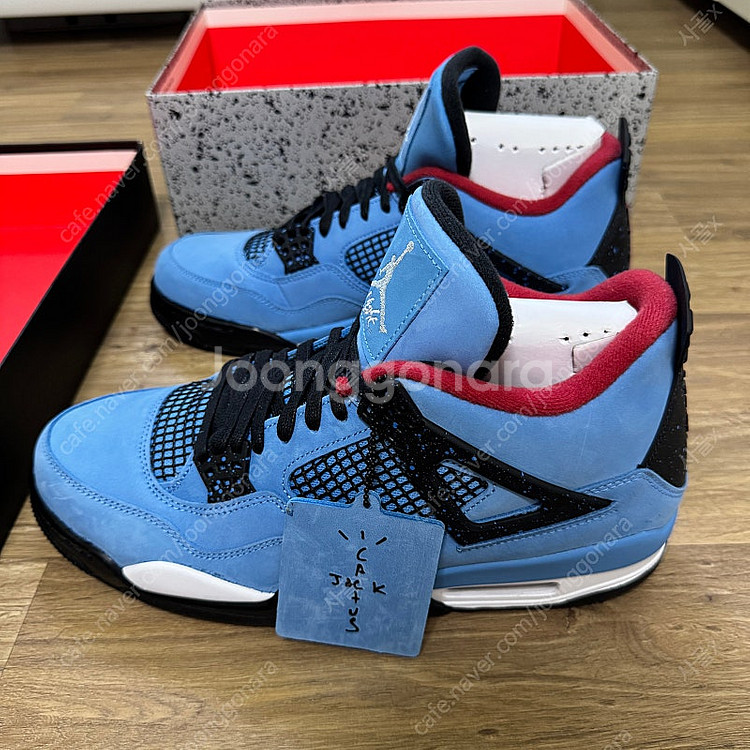 나이키 조던 4 x 트래비스 스캇 레트로 캑터스 잭 290(새상품)--3