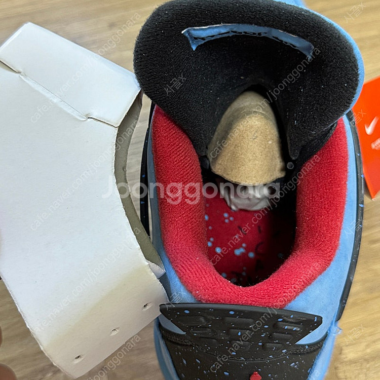 나이키 조던 4 x 트래비스 스캇 레트로 캑터스 잭 290(새상품)--7