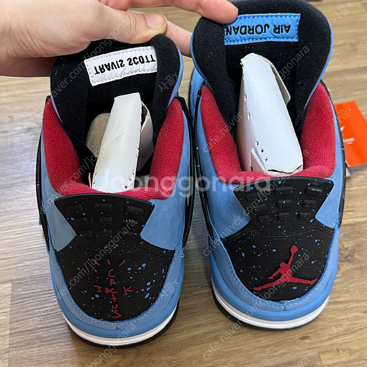 나이키 조던 4 x 트래비스 스캇 레트로 캑터스 잭 290(새상품)--8