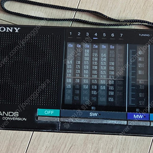 소니9밴드 트랜지스타