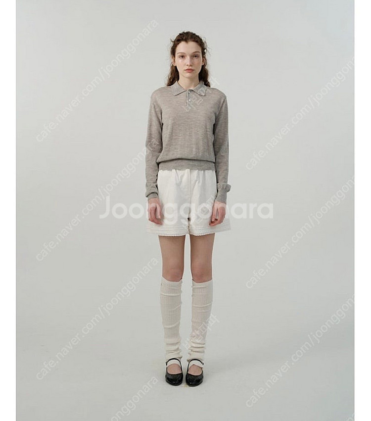 더바넷 wimblyn polo knit 캐시미어 윔블린 폴로 니트--2