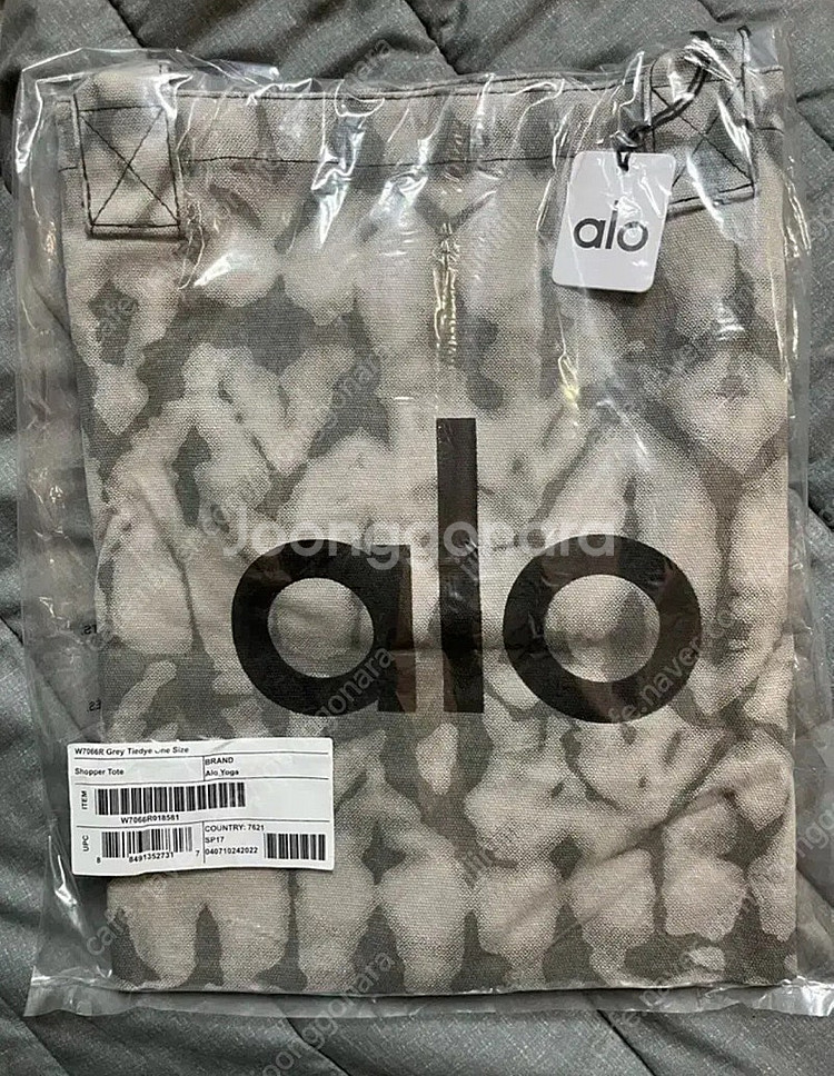 alo 알로 요가 타이다이 쇼퍼 토트 에코 백 가방--7