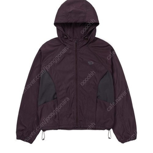 [택포] 웰빙익스프레스 color blocked windbreaker 버건디 S