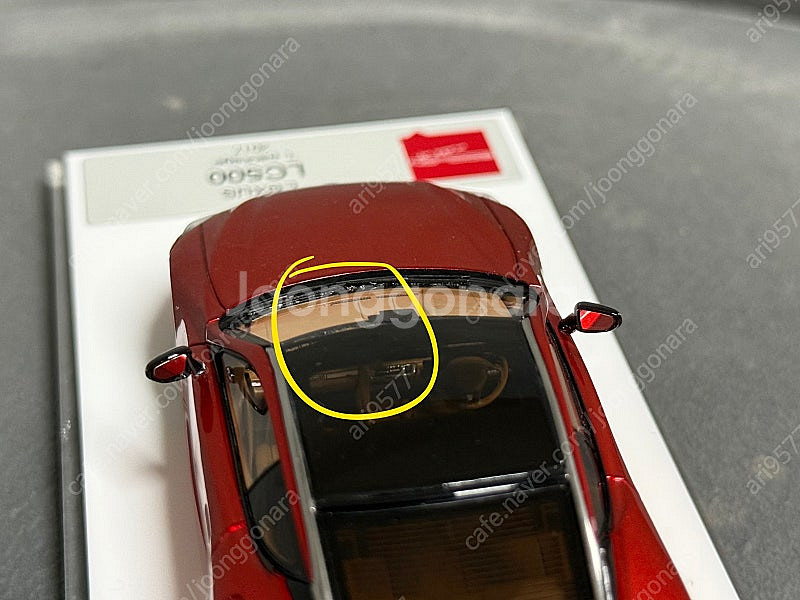 1:18 Makeup 렉서스 LC500 레진 다이캐스트...--4