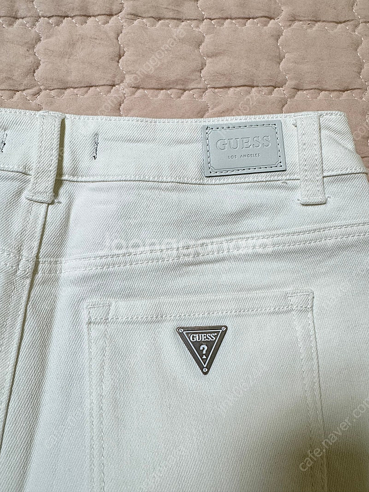 (새상품) GUESS 게스 청바지 와이드 청바지 데님 ...--3