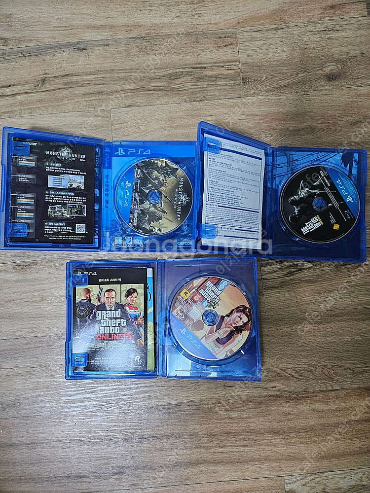 ps4 ps5 gta5, 몬스터헌터월드, 라스트오브어스--1