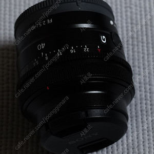 소니 40mm F2.5G (SEL40F25G)