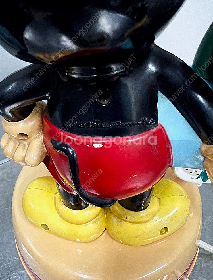 KONDA MICKEY 옛날 미키 다이얼 전화기 앤틱전...--7