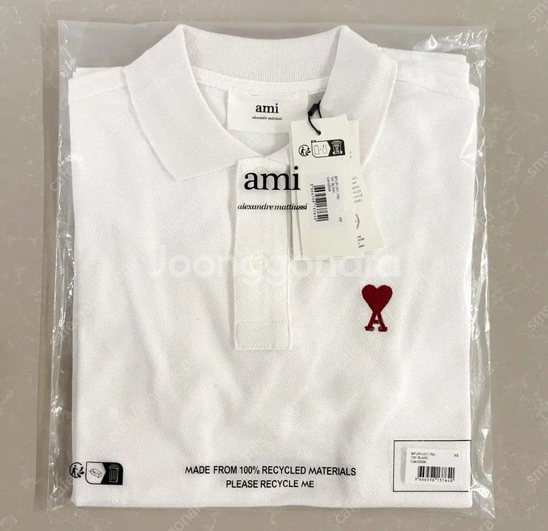 (시즌특사세일)새상품 정품 ami 아미 세미 스몰로고 ...--2