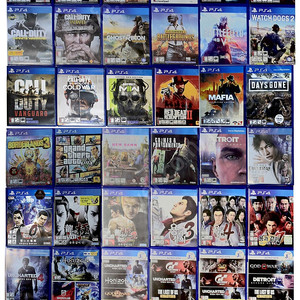 플스4 PS4 PS5 게임 CD 타이틀