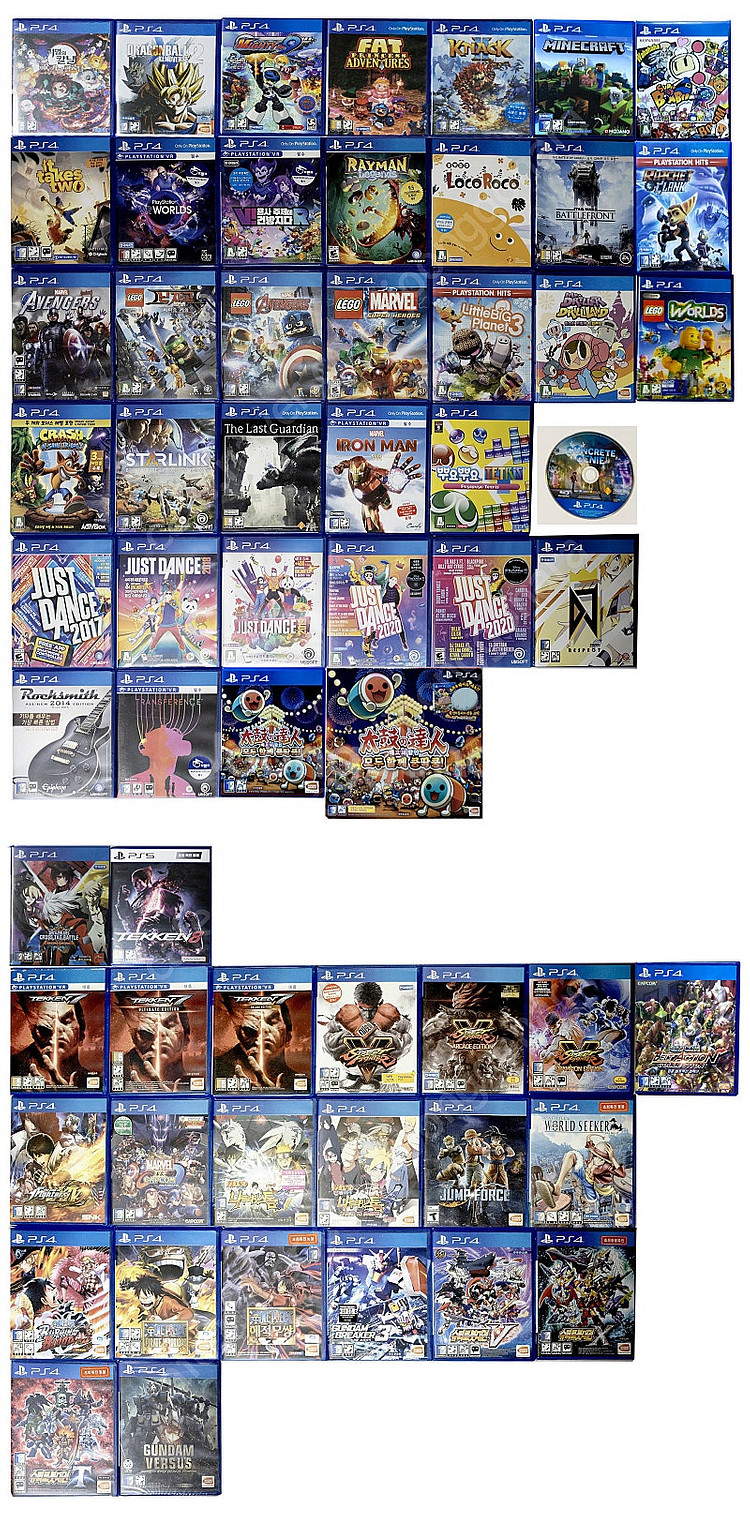 플스4 PS4 PS5 게임 CD 타이틀--2