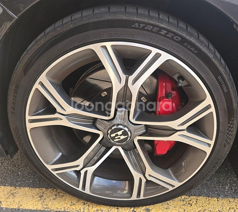 19인치 휠타이어 스팅어휠 신품급휠 45만>>40만 인하--2