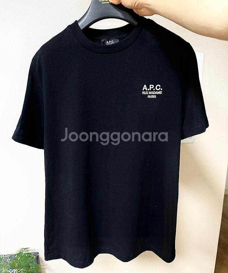 A.P.C 아페쎄 루마담 반팔 티셔츠 M사이즈(실 10...--0