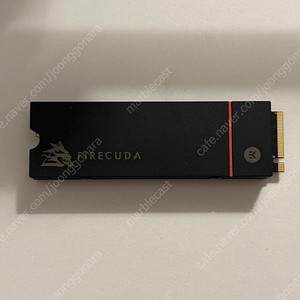 파이어쿠다 530 4TB SSD 히트싱크 팝니다