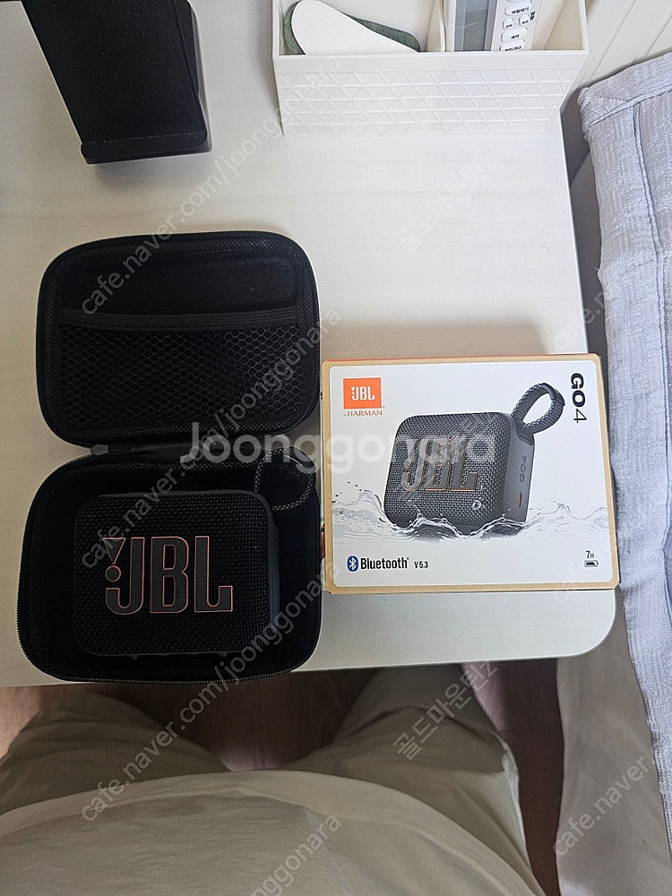 정품 JBL GO4 블루투스 스피커 미사용,가방포함--0