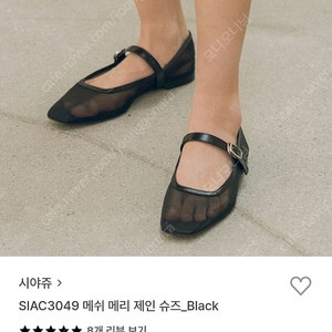 시야쥬 메쉬메리제인 새상품