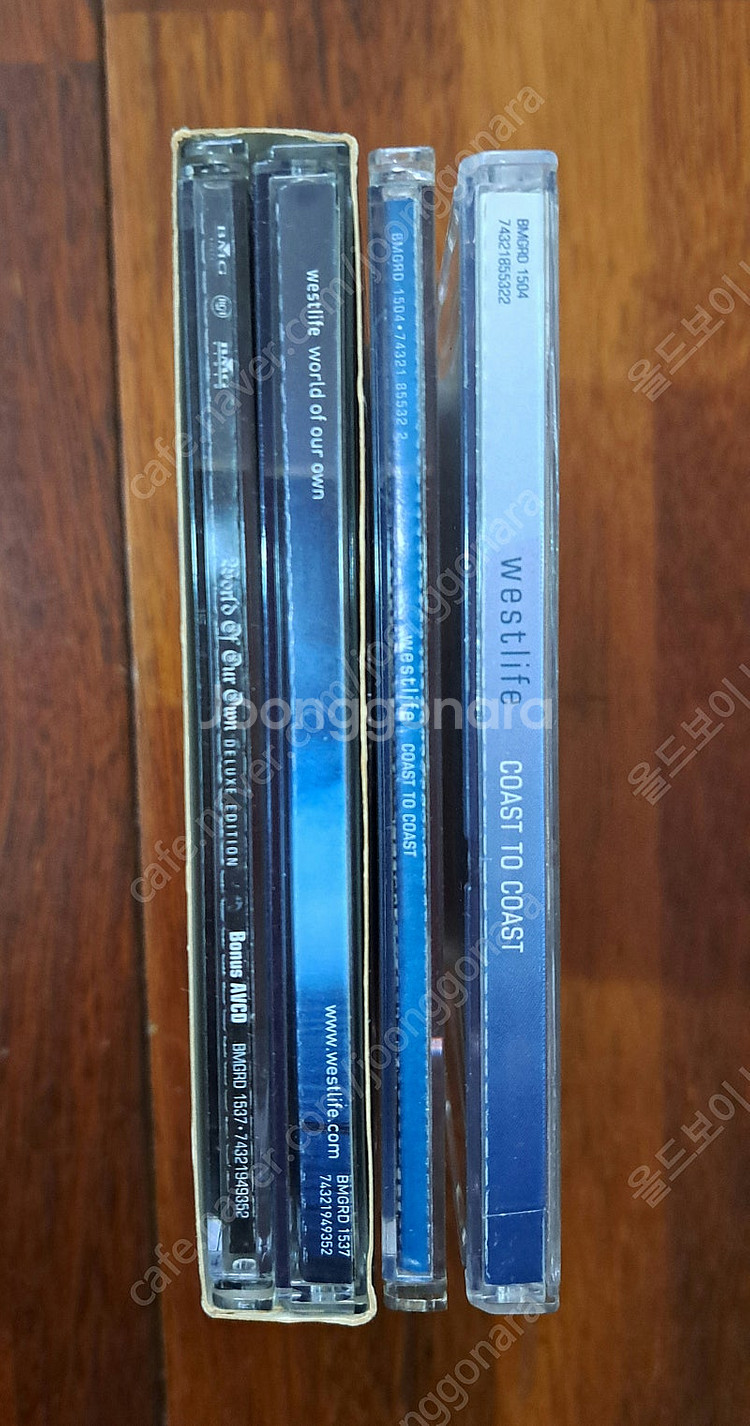 웨스트 라이프 CD4장 일괄판매--2