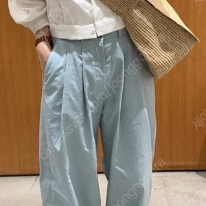 므앤 바닐라블라우스+나우밴딩코튼팬츠(set판매)
