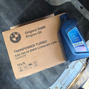 BMW 순정오일 0W20 LL-17FE+ 판매합니다.
