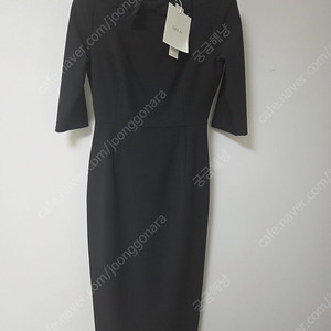 (새상품)루시르주 Celina Ribbon Dress Black S