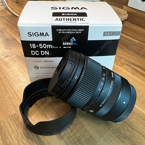 (후지) 시그마18-50 (시그마18-50mm f2.8 dc dn) x마운트 새상품급 팝니다.