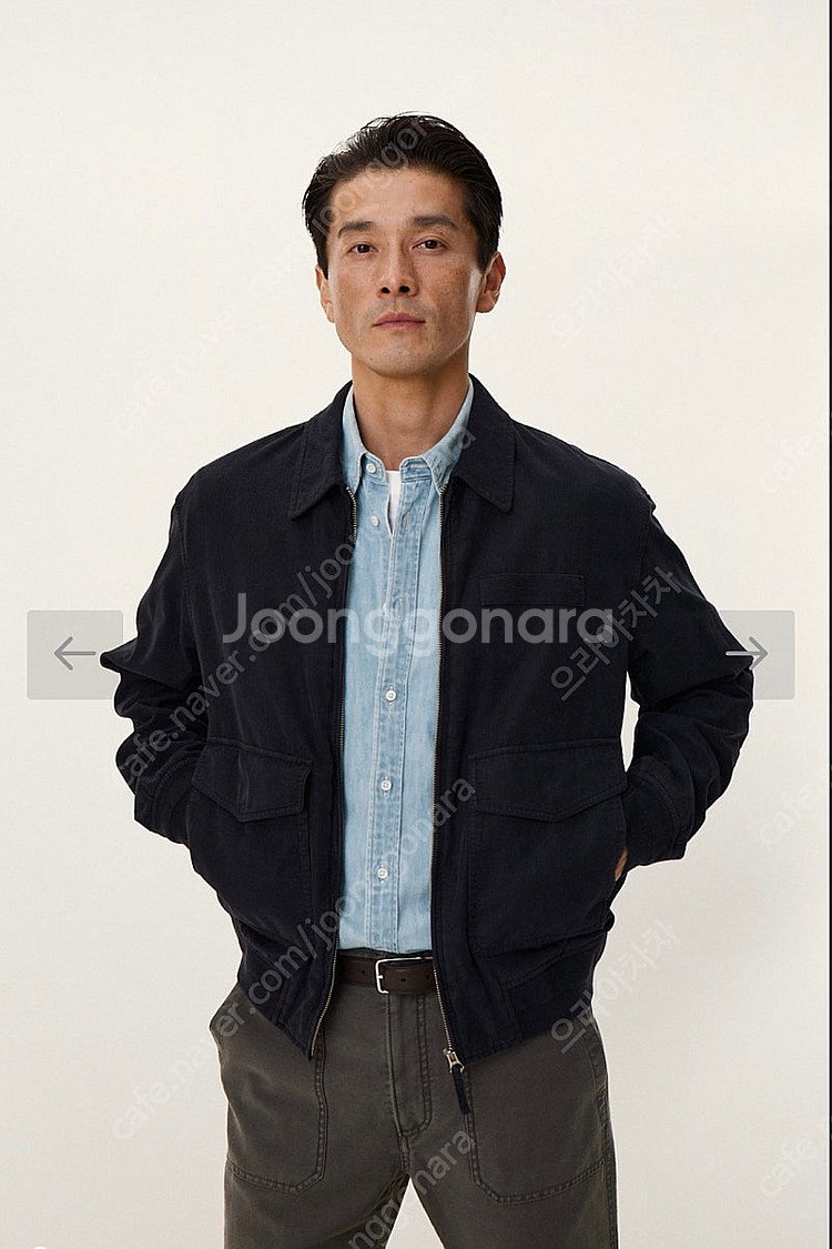 포터리 / 24aw 버튼다운 데님셔츠 라이트블루 / 2...--5