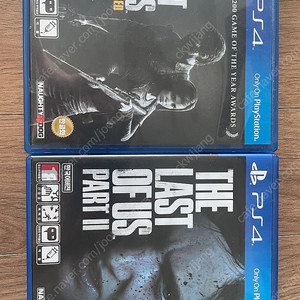 ps4 라스트오브어스 1, 2 일괄 팝니다.