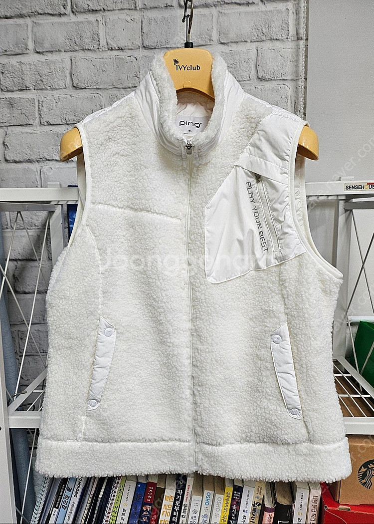 핑 여성골프조끼 22FW 가을 겨울 후리스 골프조끼 베...--0