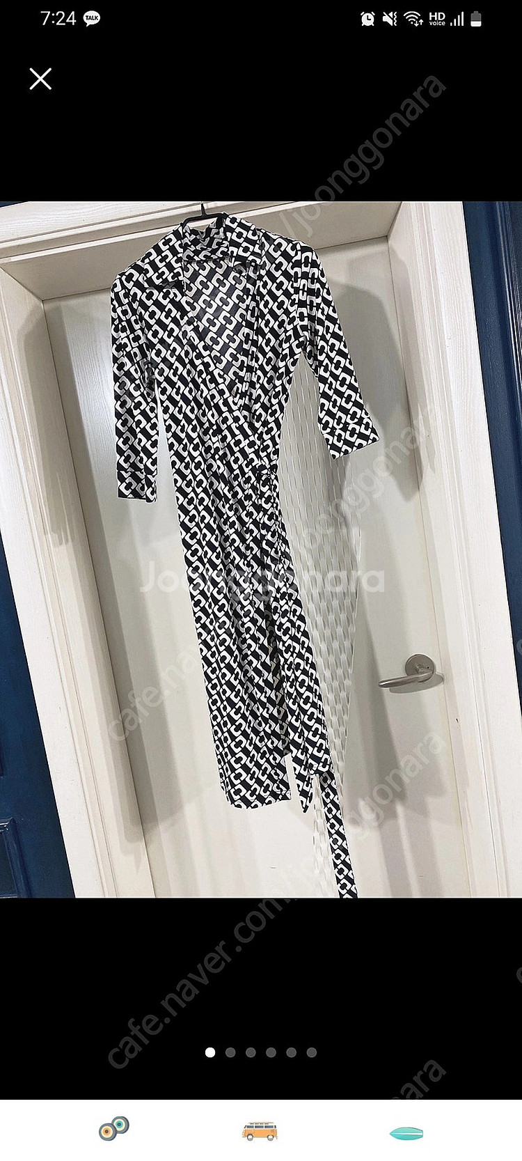 dvf 다이앤 본퍼스텐버그 st 체인 랩 원피스 새제품--0