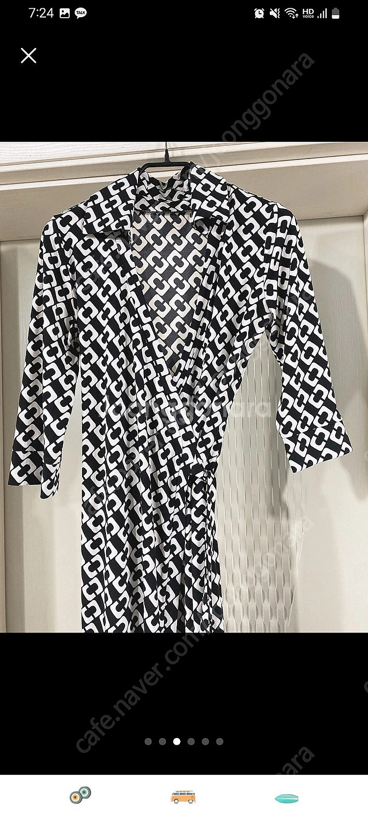dvf 다이앤 본퍼스텐버그 st 체인 랩 원피스 새제품--2