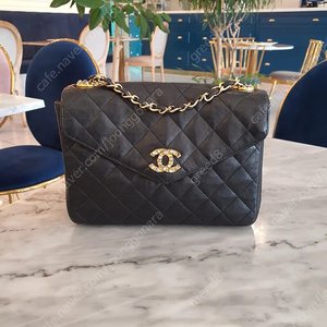 샤넬 큐빅 빈티지 크로스백