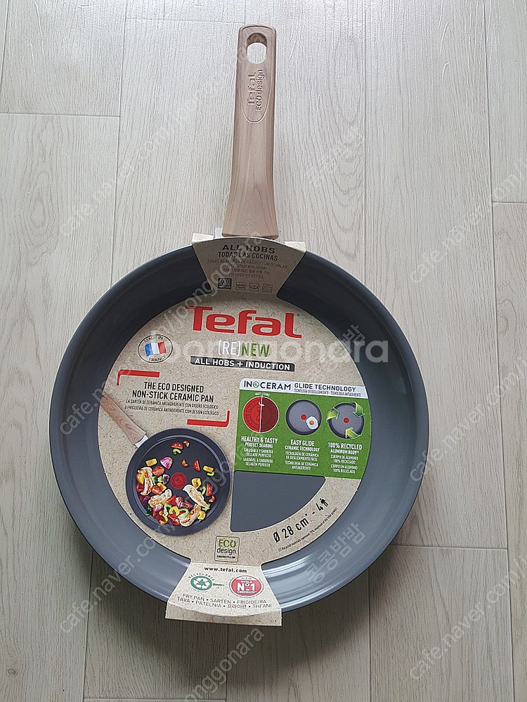 (새상품) 테팔 세라믹 프라이팬 28cm, 테팔 인지니오 스텐요리집게 (택포 6만)--0