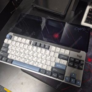 로지텍 k855(스위치, 키캡 튜닝)
