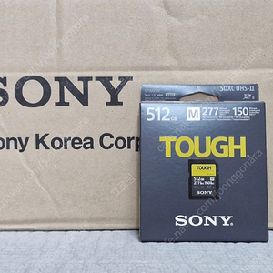 소니 터프 SF-M512T (512GB) 택포 26만