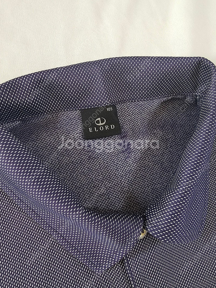 [105] 코오롱 엘로드 남성 골프 웨어 반팔 카라 p...--3