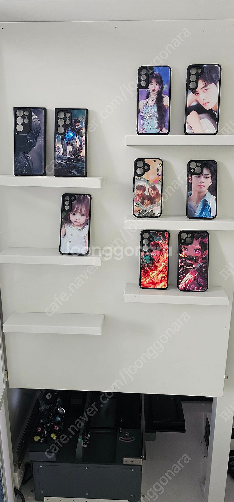미사용)핸드폰케이스자판기 팝니다--1