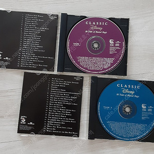 Classic Disney 1집.2집. 2장일괄