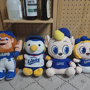 삼성 라이온즈 홈런 세레모니 인형 4종 판매