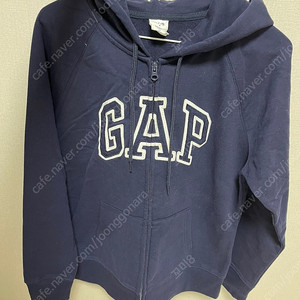 gap adults 여성 로고 패치 래글런 후드 집업