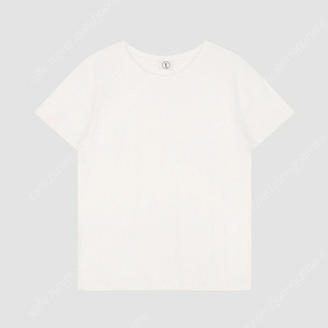 식스앤어하프 CREW NECK TEE - WHITE S사이즈