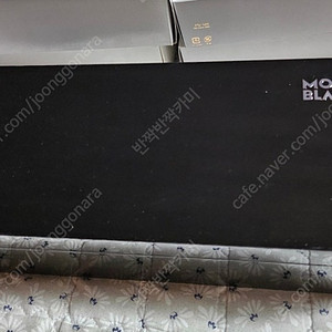 [미사용 새제품] 몽블랑 만년필(6구)&잉크 보관함