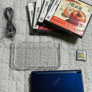 닌텐도 3DS XL 블루 (상단 IPS 패널) + 칩 6개