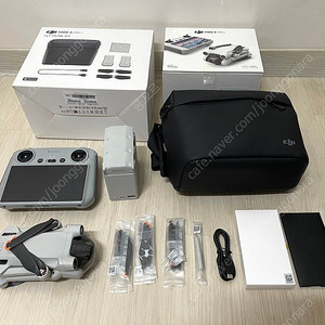 DJI MINI 3 PRO 드론 RC포함 + 플라이 모어 키트 플러스 판매합니다 상태 A급 (박스 포함)