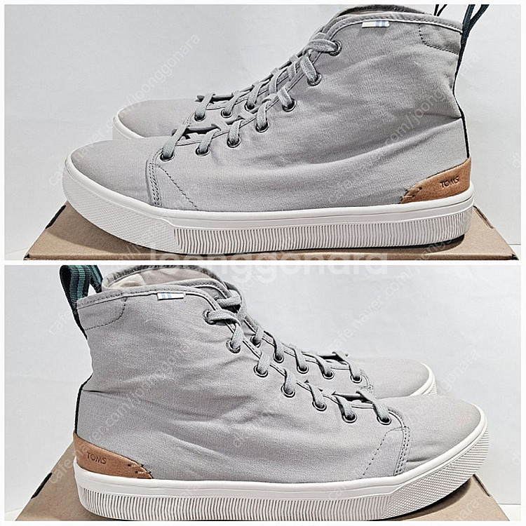 280 탐스 TOMS 스니커즈 하이탑 슈즈 남자 남성 ...--2