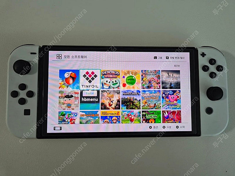 닌텐도스위치 oled 512g 게임가득 팝니다--2